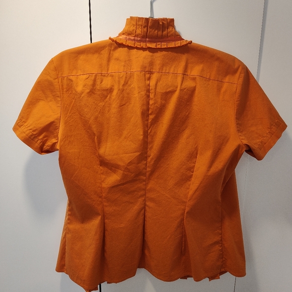 Burnt Orange Boss Button-up - Picture 4 of 4